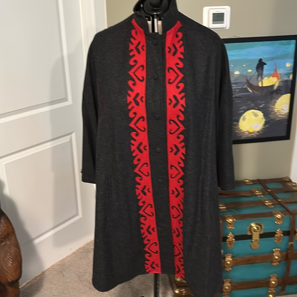 Handmade in Budapest. Fine Wool Cape